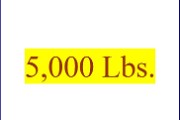 5000 Lbs