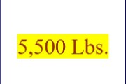 5500 Lbs