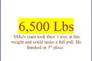 6500 Lbs